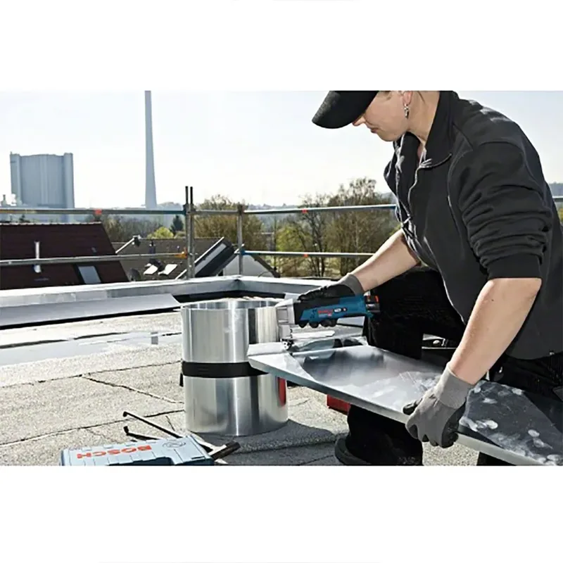 GSC 12V-13 Accu plaatschaar 12V 2.0Ah in L-Boxx - 0601926108 van Bosch Professional – productafbeelding 3 van 3