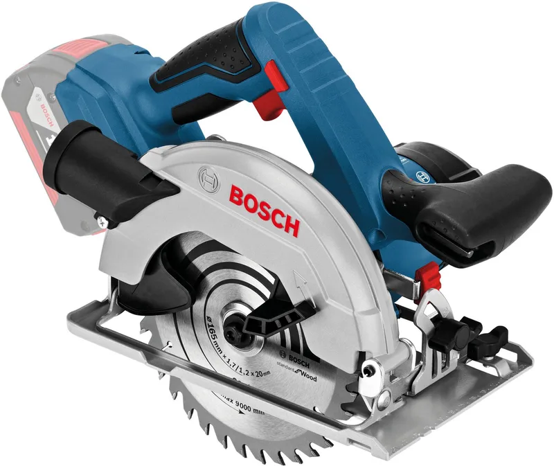 GKS 18V-57 G Cirkelzaag - Zonder 18 V accu en lader - In L-Boxx van Bosch Professional, Blauw – productafbeelding 5 van 5