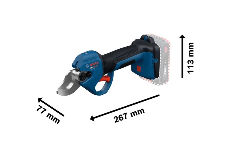 GGP 18V-32 Accu snoeischaar 18V Basic Body - 06008D8200 van Bosch Professional – productafbeelding 2 van 5