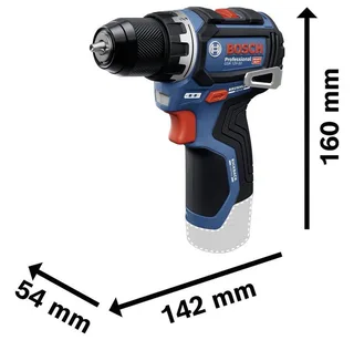 Akku-Schrauber Akku-Schrauber 12 V 2 Ah Li-Ion bürstenlos, inkl. Akku, inkl., bürstenlos, inkl. Akku, inkl. Ladegerät de Bosch Professional – image du produit 2 sur 5