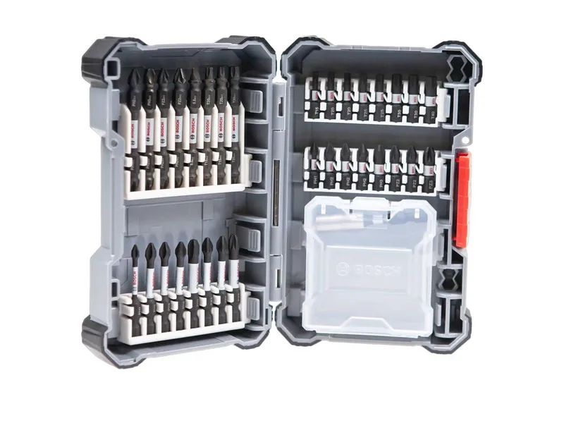 Bit-Set 061599765E, Set, 34-St., inkl. Impact Box de Bosch Professional, Noir – image du produit