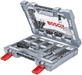 Bohrer- und Bitset Premium X-Line, 105-teilig von Bosch Home & Garden, Grau – Produktbild 1 von 2