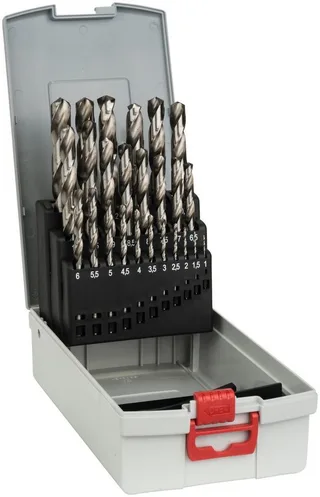 Bohrersatz ProBox, (Set, 25-tlg), Metallbohrer-Set HSS-G by Bosch Professional, Grey – product image 1 of 2