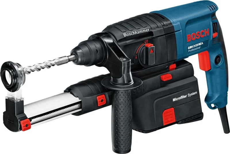 Boorhamer GBH 2-23 REA (met afzuiging) (Afdichtingsring 5 stuks, afzuigeenheid, handgreep) de Bosch Professional – image du produit