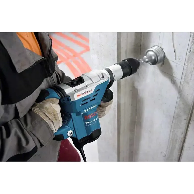 Boorhamer GBH 5-40 DCE (Handgreep, machinedoek, vettube) de Bosch Professional – image du produit 5 sur 5