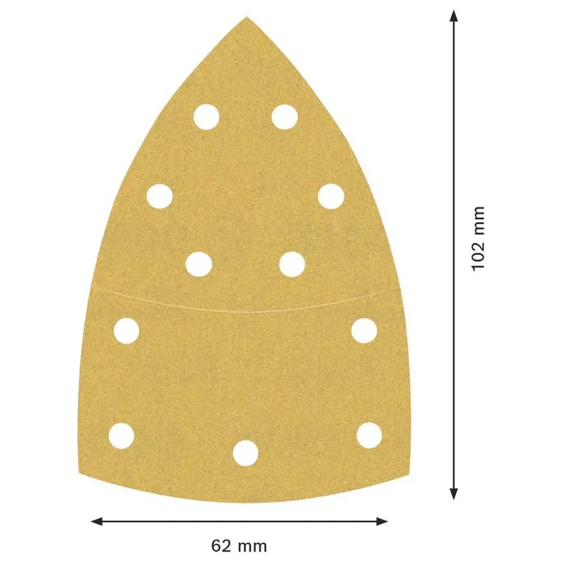 Bosch 10x Expert C470 schuurpapier met 11 gaten voor multi-schuur... de Bosch Professional – image du produit 4 sur 6