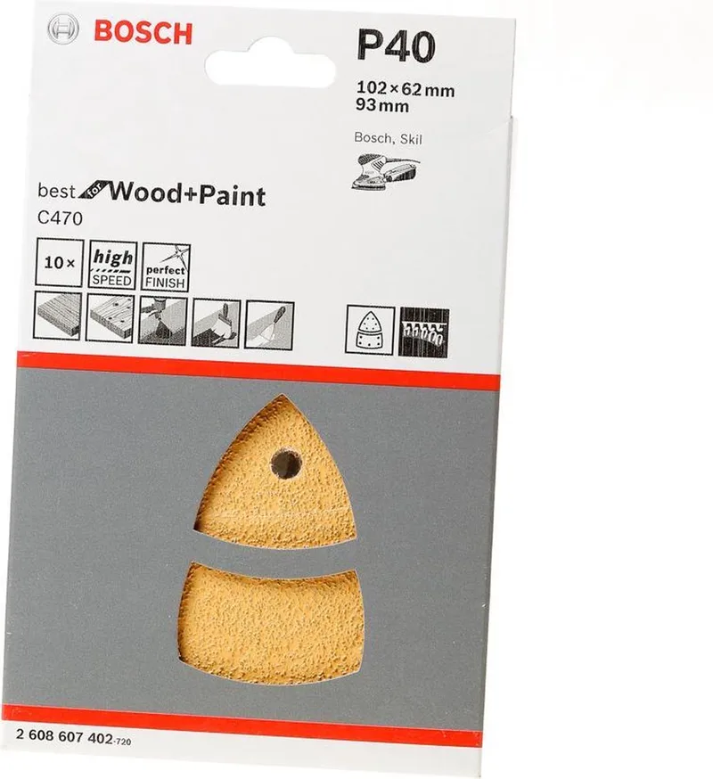 Bosch 10x Expert C470 schuurpapier met 11 gaten voor multi-schuur... by Bosch Professional – product image 1 of 6