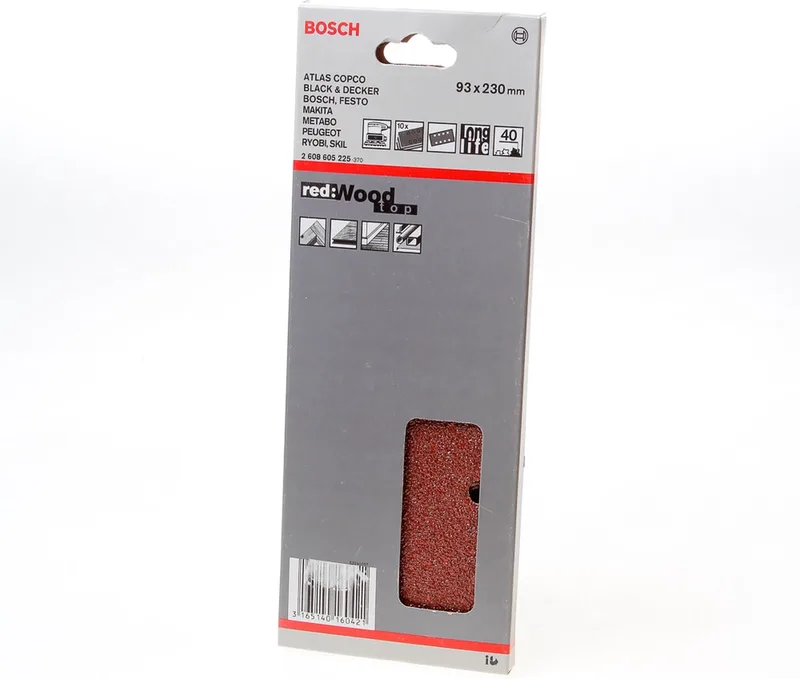 Bosch 10x Expert C470 schuurpapier met 8 gaten voor vlakschuurmac... fra Bosch Professional – produktbillede 1 af 6