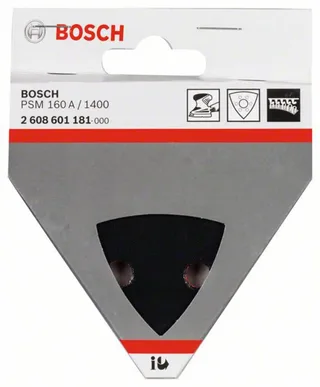Bosch 2 608 601 181 Schuurschijf voor Bosch driehoekige schuurmachines, PSM 160 A, PSM 160 AE, Ventaro by Bosch Home & Garden – product image 2 of 2