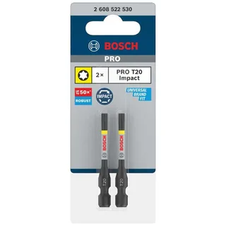 Bosch 2 PRO BITS IMPACT T20 55MM van Bosch Professional – productafbeelding 2 van 5