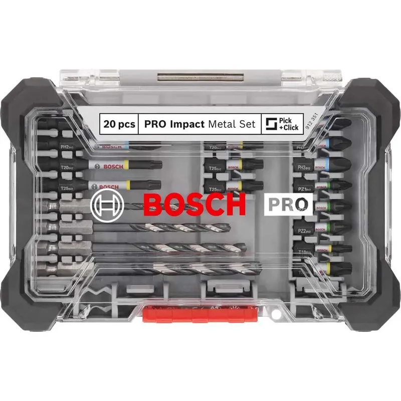 Bosch Accesorios Pro Metal Bohrer-und Spitzen-set 20 Stücke von Bosch Professional – Produktbild 3 von 4