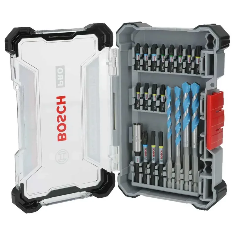 Bosch 20-delig Impact Mixed Boor-/bitset - Professional PRO - 2608521U83 by Bosch Professional – product image 2 of 5
