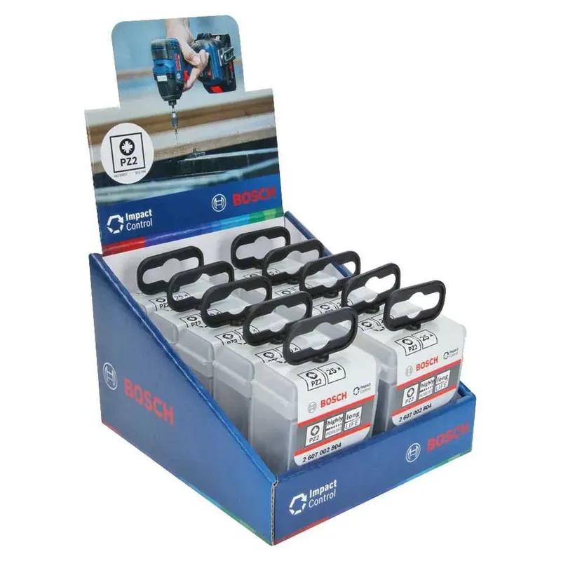 Bosch BITS PZ2 IMPACT 25MM TICTAC 25 STK von Bosch Professional – Produktbild 2 von 2