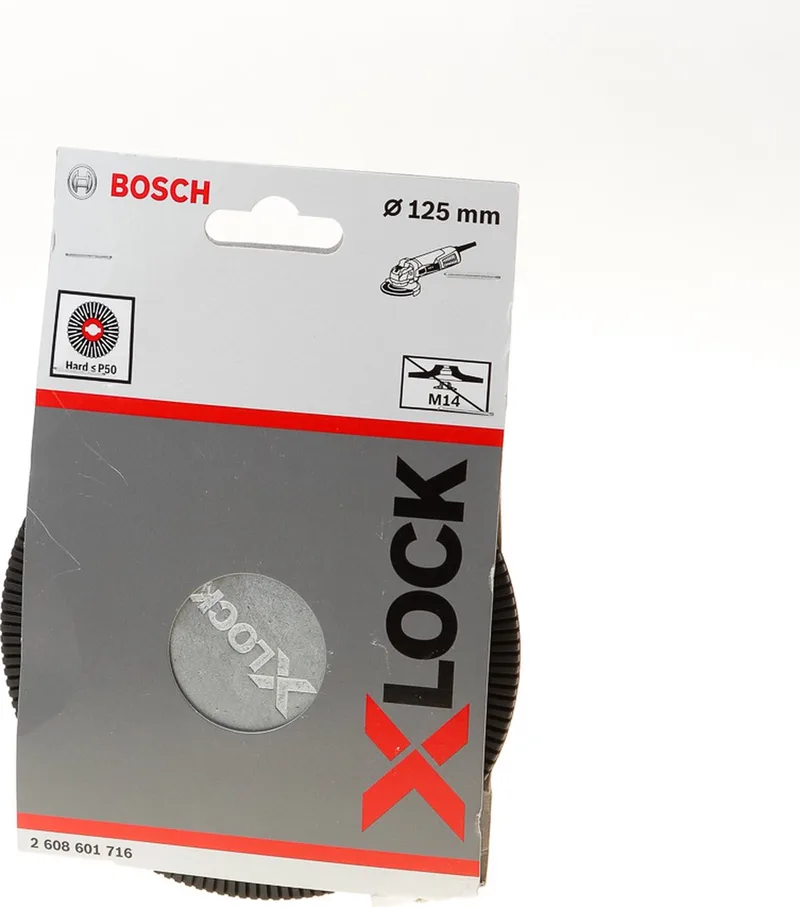Bosch 2608601716 X-Lock Steunschijf voor fiberschijven - Hard - 125mm van Bosch Professional – productafbeelding 1 van 2