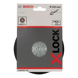 Bosch 2608601716 X-Lock Steunschijf voor fiberschijven - Hard - 125mm van Bosch Professional – productafbeelding 2 van 2