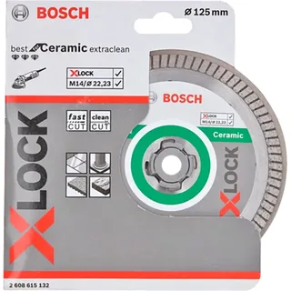 Bosch 2608615132 X-Lock Diamantschijf Best for Ceramic Extraclean Turbo - 125mm by Bosch Professional – product image 2 of 6