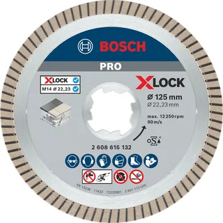 Bosch 2608615132 X-Lock Diamantschijf Best for Ceramic Extraclean Turbo - 125mm by Bosch Professional – product image 1 of 6