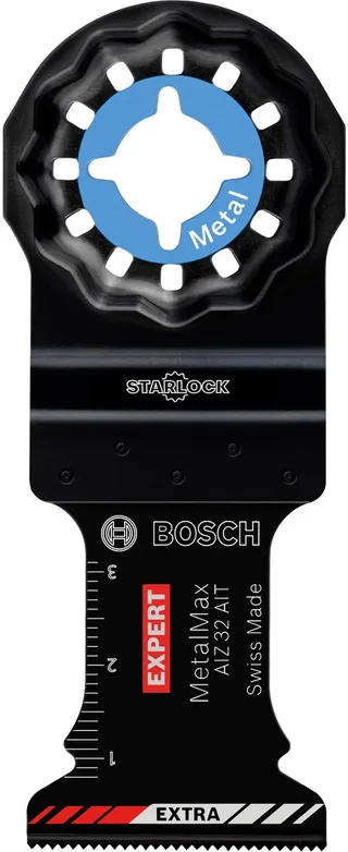 Bosch 2608900017 EXPERT Starlock CoatedCarbide invalzaagblad AIZ 32 AIT Carbide, Metal 32 x 40 mm de Bosch Professional – image du produit 1 sur 6