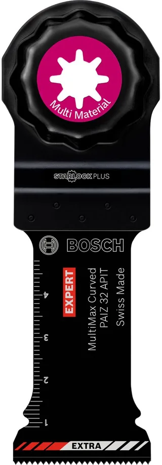 Bosch 2608900028 EXPERT StarlockPlus CoatedCarbide invalzaagblad PAIZ 32 APIT Carbide, Multimaterial, Curved-Tec 32 x 50 mm 1 by Bosch Professional – product image 1 of 6