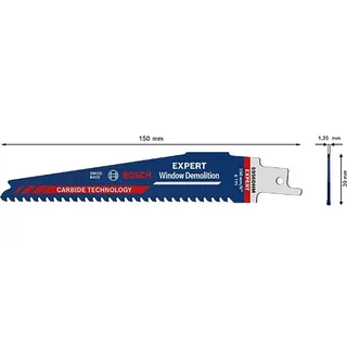 Bosch 2608900385 EXPERT Reciprozaagblad S956DHM Window Demolition von Bosch Professional – Produktbild 2 von 6