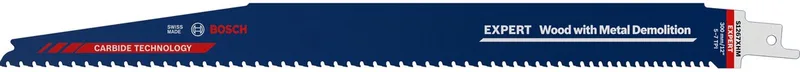 Bosch 2608900401 EXPERT Reciprozaagblad S1267XHM Wood with Metal Demolition de Bosch Professional – image du produit