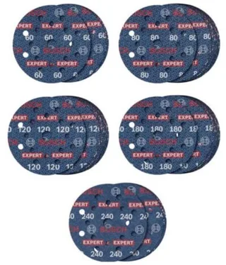 Bosch 2608902429 Schleifscheiben-Set Durchmesser 125 mm 1 St. (2608902429) van Bosch Professional – productafbeelding 1 van 2