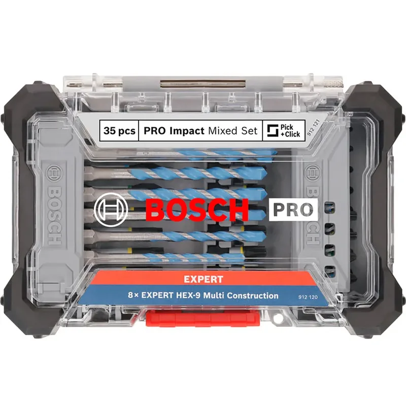 Bosch 35-delig Impact Mixed Boor-/bitset - Professional PRO - 2608521U82 by Bosch Professional – product image 3 of 3