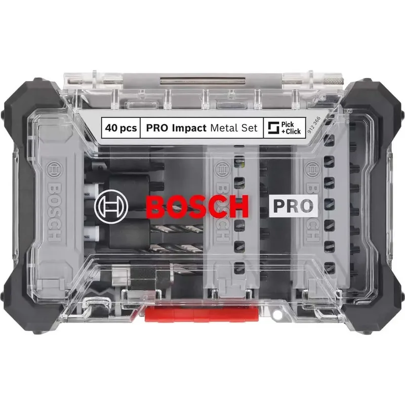 Bosch 40-delig Impact Metal Boor-/bitset - Professional PRO - 2608521U86 by Bosch Professional – product image 3 of 5