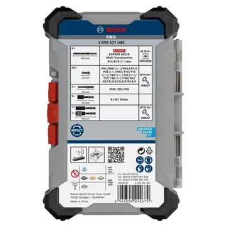 Bosch 40-delig Impact Mixed Boor-/bitset - Professional PRO - 2608521U85 van Bosch Professional – productafbeelding 4 van 6