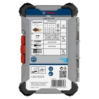 Bosch Accesorios Pro Wood Bohrer-und Spitzen-set 40 Stücke von Bosch Professional – Produktbild 4 von 4
