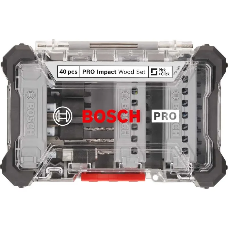 Bosch Accesorios Pro Wood Bohrer-und Spitzen-set 40 Stücke von Bosch Professional – Produktbild 3 von 4