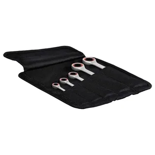 Bosch 5-delig Ringsteeksleutelset met ratel in etui - Professional - 1600A02Z3D by Bosch Professional, Kleurloos – product image 4 of 6