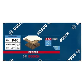 Bosch 50x Expert C470 schuurpapier met 6 gaten voor excentrische ... de Bosch Professional – image du produit 4 sur 6
