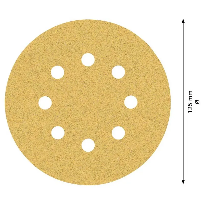 Bosch Accesorios Griptape Excentrique Expert C470 125 Mm 8p G80 125 Mm 50 Unités de Bosch Professional – image du produit 3 sur 6