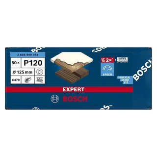 Bosch 50x Expert C470 schuurpapier met 8 gaten voor excentrische ... van Bosch Professional – productafbeelding 4 van 6
