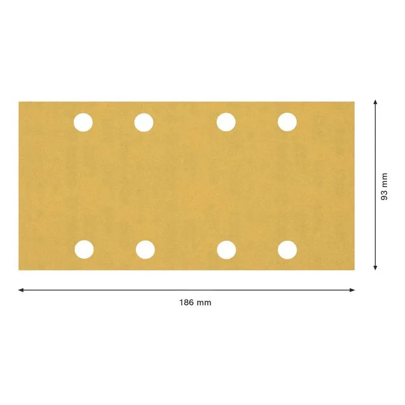 Bosch Accesorios Expert C470 93x186 Mm 8p G180 Excentrisk Tejp 50 Enheter från Bosch Professional – produktbild 3 av 6
