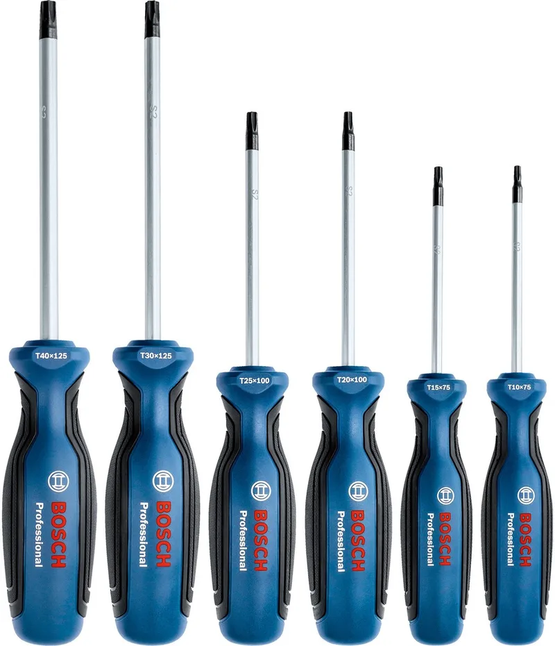 Bosch Professional 1600a01v09 Torx-schraubendreher 6 Einheiten von Bosch Professional, Blau – Produktbild 1 von 6