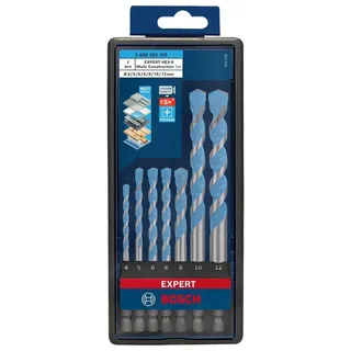 Bosch 7-delig MultiConstruction boorset - Professional EXPERT HEX-9 - 2608902370 van Bosch Professional – productafbeelding 2 van 6