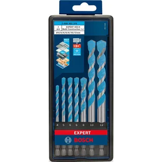 Bosch 7-delig MultiConstruction boorset - Professional EXPERT HEX-9 - 2608902370 van Bosch Professional – productafbeelding 1 van 6