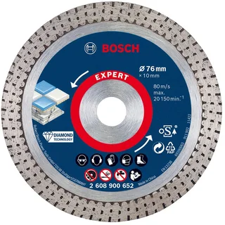 Bosch 76mm HardCeramic diamantschijf - Professional EXPERT - 2608902391 van Bosch Professional – productafbeelding 1 van 6