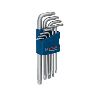 Bosch 9-delig Inbussleutelset Torx - Professional - 1600A01TH4 by Bosch Professional – product image 1 of 3