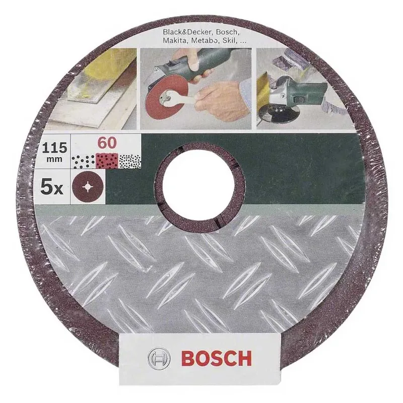 Bosch Accesorios 115 Mm G60 Schuurpapier 5 Eenheden by Bosch Professional – product image 2 of 2