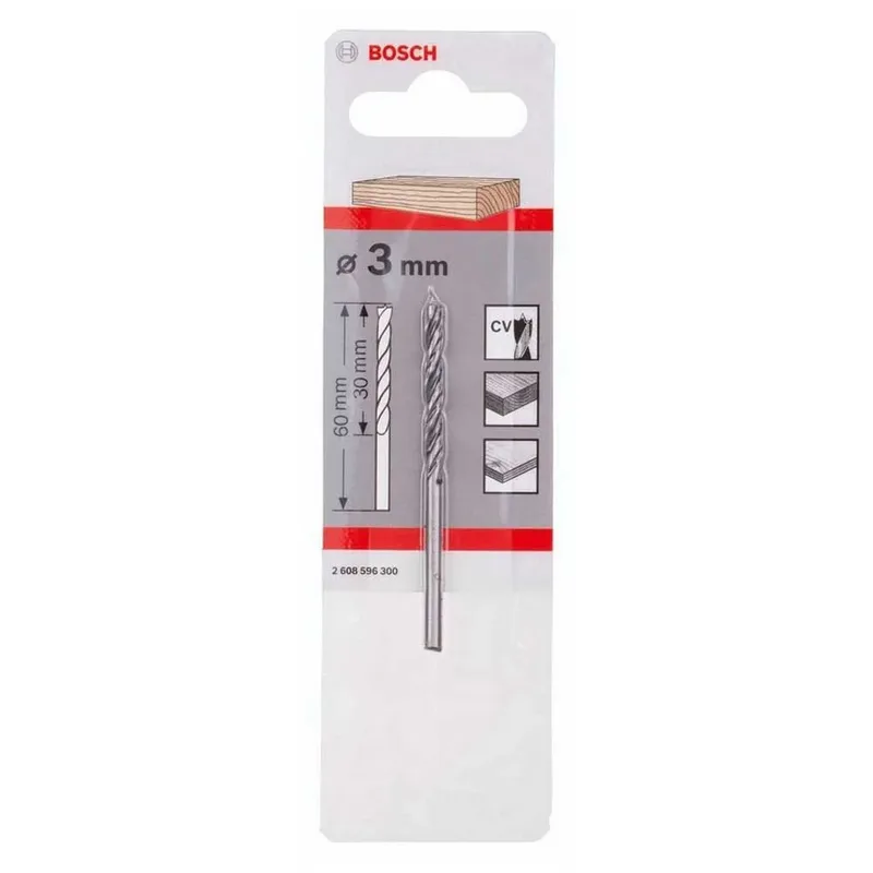 Bosch Accesorios 2608596300 3x33x61 Mm Houtboor by Bosch Professional – product image 2 of 2