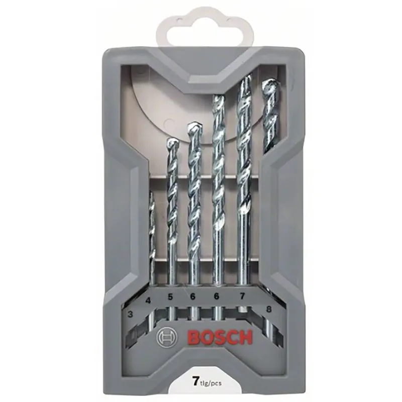 Bosch Accesorios 3/4/5/6/6/7/8 Mm Steenboor 7 Eenheden de Bosch Professional – image du produit