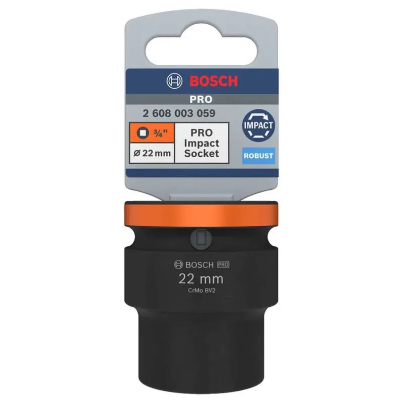 Bosch Accesorios 3/4´´ Schlagschrauber-nuss 22 Mm by Bosch Professional – product image 2 of 2