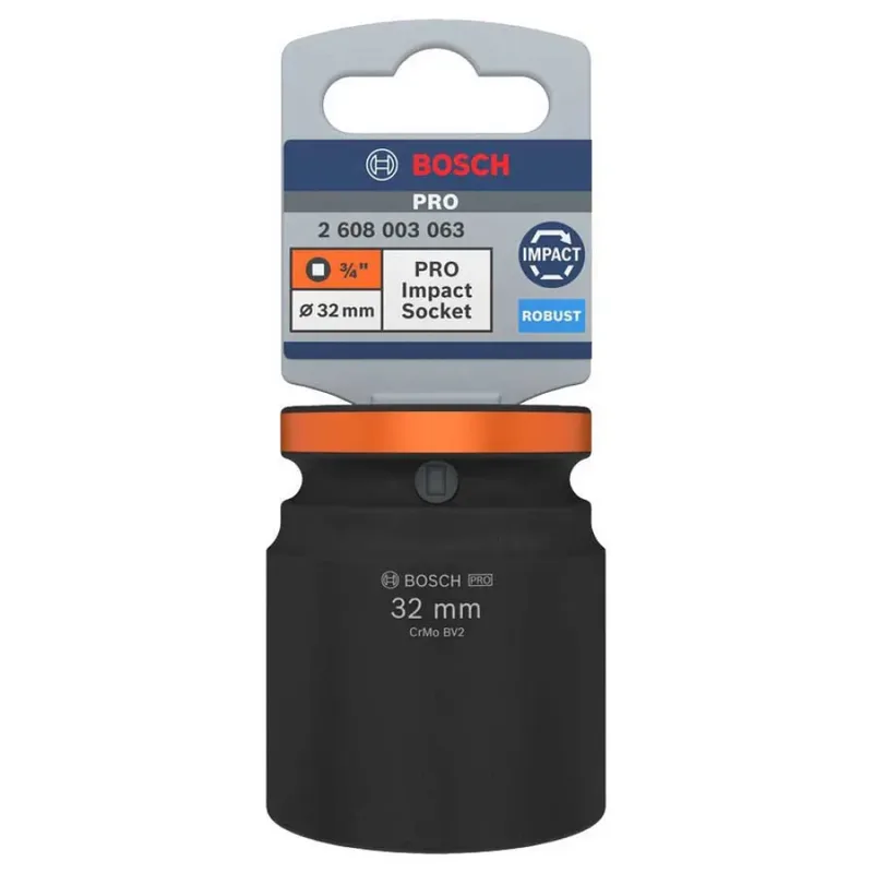 Bosch Accesorios 3/4´´ Schlagschrauber-nuss 32 Mm von Bosch Professional – Produktbild 2 von 2