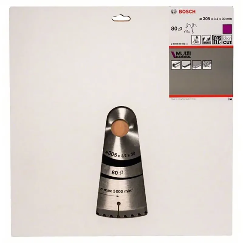 Bosch Accesorios 305x3.2/2.5x30d 80tr-f Multimateriaal Cirkelzaagblad von Bosch Professional – Produktbild 1 von 2
