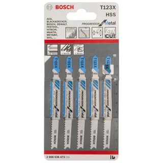 Bosch Accesorios 5 Decoupeerzaagbladen T 123 X by Bosch Professional – product image 1 of 2