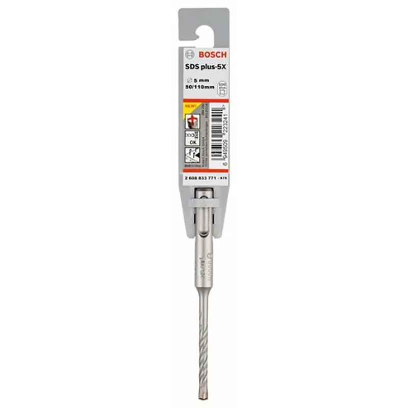 Bosch Accesorios -5x 5x50x110 Mm Sds-plus Steenboor fra Bosch Professional – produktbillede 1 af 4