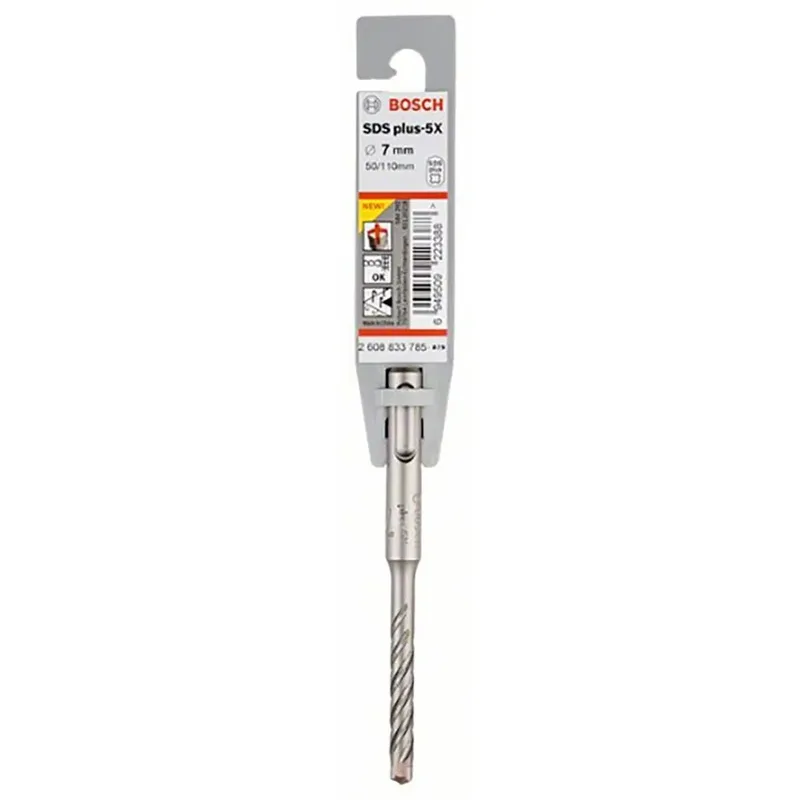Bosch Accesorios -5x 7x50x110 Mm Sds-plus Steenboor von Bosch Professional – Produktbild 1 von 4